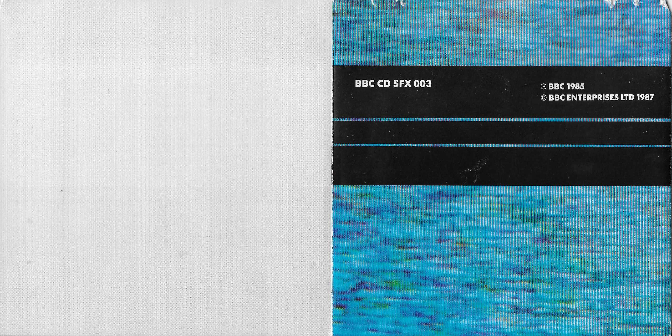 Middle of cover of BBCCD SFX003